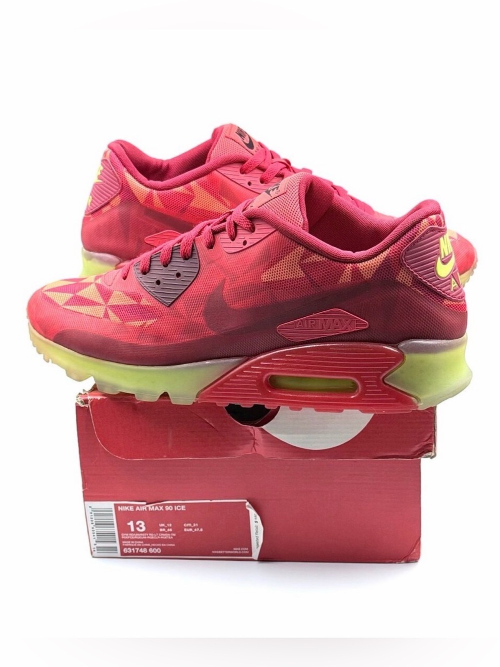 Nike Air Max 90 Ice 'Gym Red'